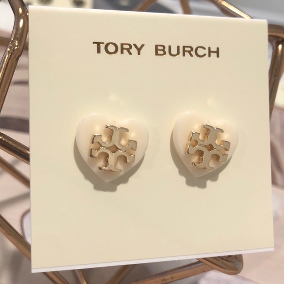 🎀SALE🎀 NEW Tory Burch Heart Tilsim Earring - Picture 7 of 12
